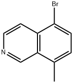 5-溴-8-甲基异喹啉,1499058-10-4,结构式