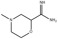 2-Morpholinecarboximidamide,4-methyl-,1500272-02-5,结构式