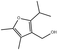 3-Furanmethanol, 4,5-dimethyl-2-(1-methylethyl)- 化学構造式