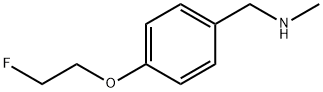1-[4-(2-fluoroethoxy)phenyl]-N-methylmethanamine,1500333-71-0,结构式