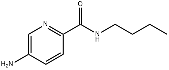 2-Pyridinecarboxamide, 5-amino-N-butyl- Structure
