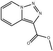 [1,2,3]Triazolo[1,5-a]pyridine-3-carboxylic acid, methyl ester Struktur