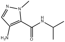 4-amino-N-isopropyl-1-methyl-1H-pyrazole-5-carboxamide Structure