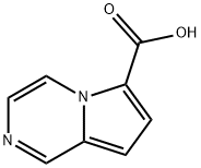 Pyrrolo[1,2-a]pyrazine-6-carboxylic acid Structure