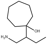 Cycloheptanol, 1-[1-(aminomethyl)propyl]- Structure