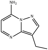 Pyrazolo[1,5-a]pyrimidin-7-amine, 3-ethyl- Struktur