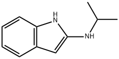 1H-Indol-2-amine, N-(1-methylethyl)- 化学構造式