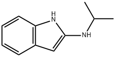 1H-Indol-2-amine, N-(1-methylethyl)- Struktur