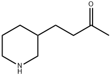 4-(哌啶-3-基)丁-2-酮 结构式