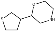 Morpholine,2-(tetrahydro-3-thienyl)- Struktur