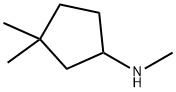 Cyclopentanamine, N,3,3-trimethyl- Structure