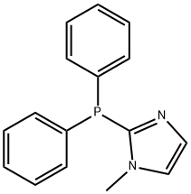 2-(二苯基膦)-1-甲基-1H-咪唑 结构式