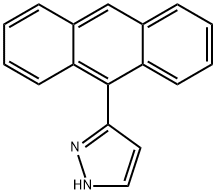 1H-Pyrazole, 3-(9-anthracenyl)-,150433-21-9,结构式