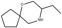 6-Oxa-9-azaspiro[4.5]decane, 8-ethyl- Structure