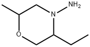 4-Morpholinamine, 5-ethyl-2-methyl-,1504611-03-3,结构式
