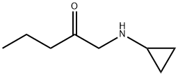 2-Pentanone, 1-(cyclopropylamino)- Struktur
