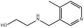 Ethanol, 2-[[(4-methyl-3-pyridinyl)methyl]amino]- Struktur