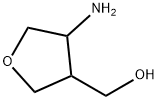 (4-Amino-tetrahydro-furan-3-yl)-methanol 化学構造式