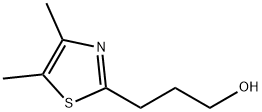 2-Thiazolepropanol, 4,5-dimethyl- Struktur