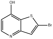 Thieno[3,2-b]pyridin-7-ol, 2-bromo- Struktur
