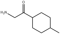 Ethanone, 2-amino-1-(4-methylcyclohexyl)- Struktur