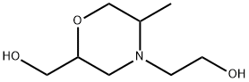 4-Morpholineethanol, 2-(hydroxymethyl)-5-methyl-,1506653-52-6,结构式