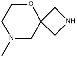 5-Oxa-2,8-diazaspiro[3.5]nonane,8-methyl- Struktur