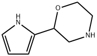 Morpholine, 2-(1H-pyrrol-2-yl)- Structure