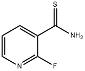 3-Pyridinecarbothioamide, 2-fluoro- Structure