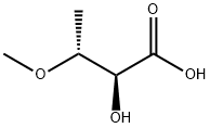 (2S,3R)-2-羟基-3-甲氧基丁酸,1509909-38-9,结构式