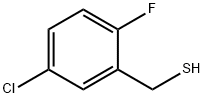 (5-氯-2-氟苯基)甲硫醇 结构式