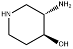 (3S,4S)-3-aminopiperidin-4-ol Structure