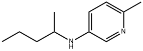 3-Pyridinamine, 6-methyl-N-(1-methylbutyl)- Struktur