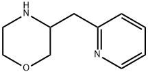 Morpholine, 3-(2-pyridinylmethyl)- 化学構造式