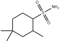 Cyclohexanesulfonamide, 2,4,4-trimethyl- Struktur