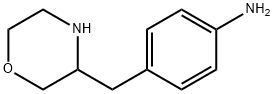 Benzenamine, 4-(3-morpholinylmethyl)- Struktur