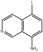 8-Isoquinolinamine, 5-iodo- Struktur