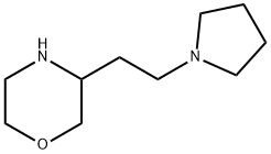 Morpholine, 3-[2-(1-pyrrolidinyl)ethyl]- Structure