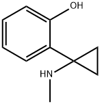 2-(1-(methylamino)cyclopropyl)phenol Structure