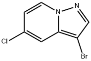 3-溴-5-氯吡唑并[1,5-A]吡啶,1513107-15-7,结构式