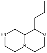 Pyrazino[2,1-c][1,4]oxazine,octahydro-1-propyl- 化学構造式