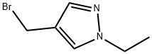 4-(溴甲基)-1-乙基1H吡唑,1515137-08-2,结构式