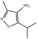 4-Isoxazolamine, 3-methyl-5-(1-methylethyl)- Struktur