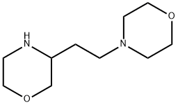 Morpholine, 3-[2-(4-morpholinyl)ethyl]- Structure