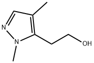 1H-Pyrazole-5-ethanol, 1,4-dimethyl- Structure