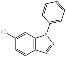 1H-Indazol-6-ol, 1-phenyl- Struktur