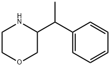 Morpholine, 3-(1-phenylethyl)- Structure