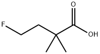 4-fluoro-2,2-dimethylbutanoic acid Structure