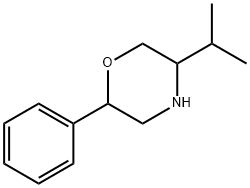 Morpholine, 5-(1-methylethyl)-2-phenyl- Structure