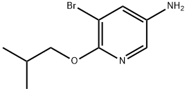 3-Pyridinamine, 5-bromo-6-(2-methylpropoxy)- Structure